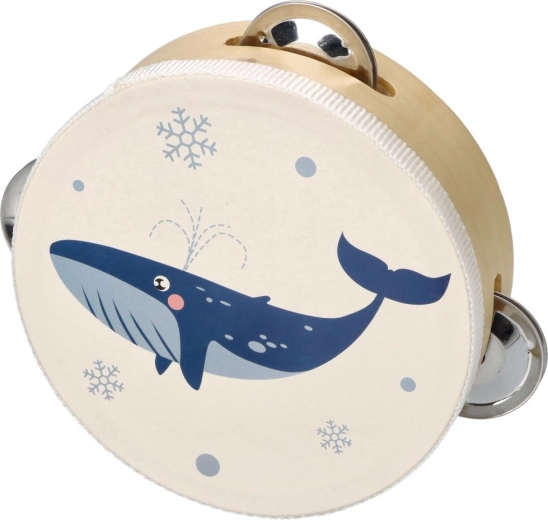 Παιχνιδιάρικος σχεδιασμός με φάλαινα που λατρεύουν τα παιδιά