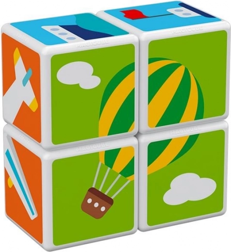 Μαγνήτες σε όλες τις πλευρές για εύκολη κατασκευή