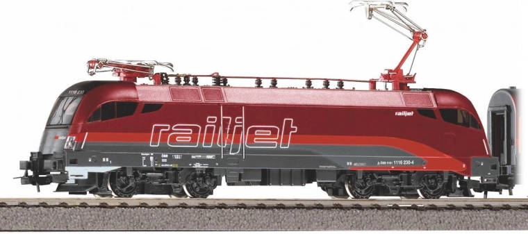 Λεπτομερές μοντέλο RAILJET ÖBB