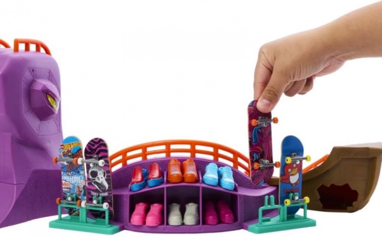 Μοναδικό fingerboard και αποσπώμενα παπούτσια