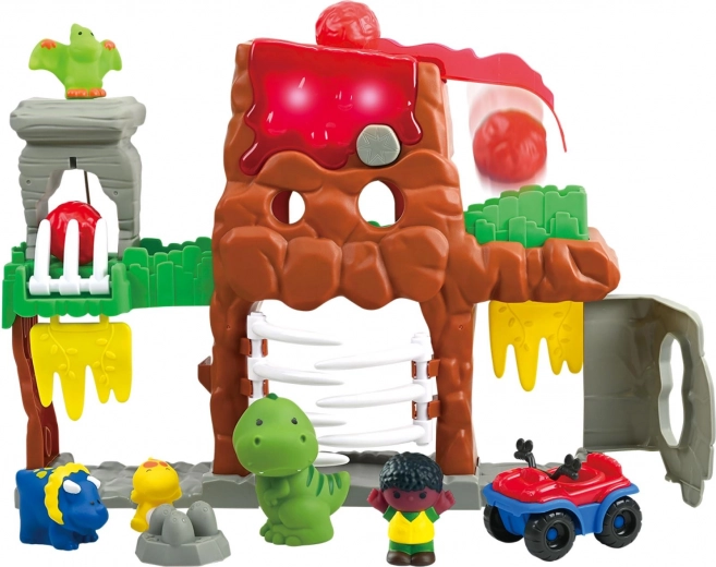 Διαδραστικό ηφαίστειο με φώτα και ήχους