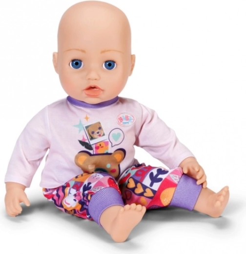 Ανοιχτό μωβ μακρυμάνικο μπλουζάκι