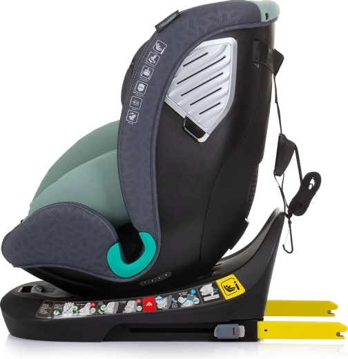 ISOFIX και Top Tether για σταθερή εγκατάσταση