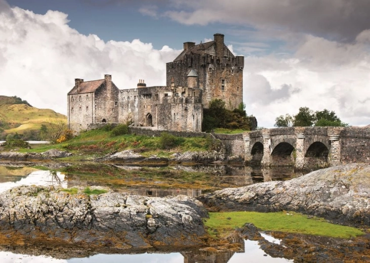 Εντυπωσιακό μοτίβο Eilean Donan Castle