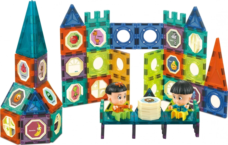 Πλήρες σετ με φιγούρες και αυτοκόλλητα