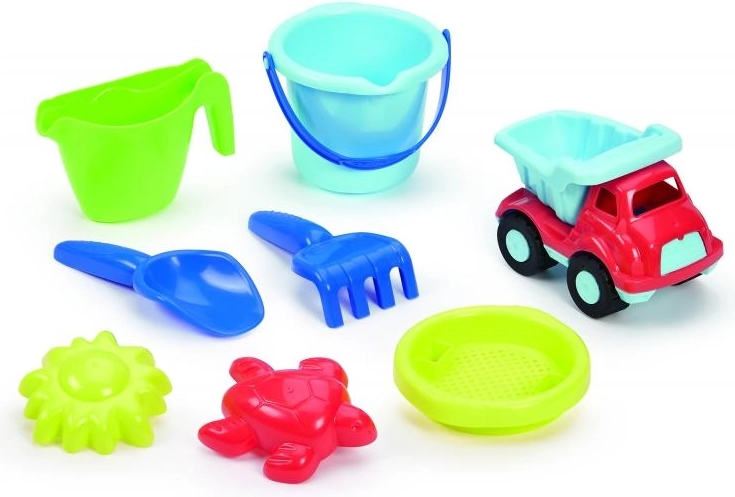 Πλήρες σετ για άμμο σε ζωηρά χρώματα