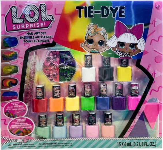 Χαρούμενη παλέτα χρωμάτων για παιδικό nail art