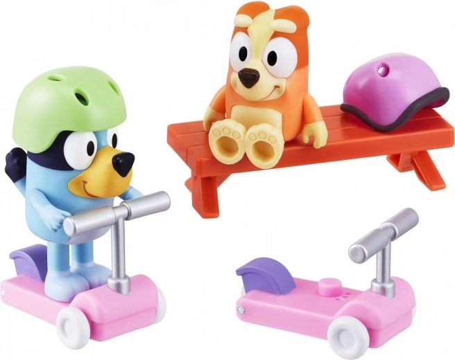 Κινητές φιγούρες Bluey και Bingo