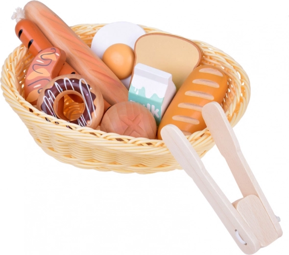 Ρεαλιστικά ξύλινα τρόφιμα για δημιουργικό παιχνίδι