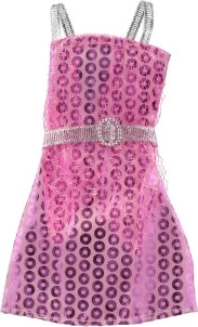 Κομψό ροζ με λαμπερή ζώνη