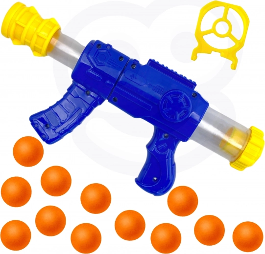 Ασφαλείς αφρώδεις μπαλίτσες και αεροβόλο πιστόλι