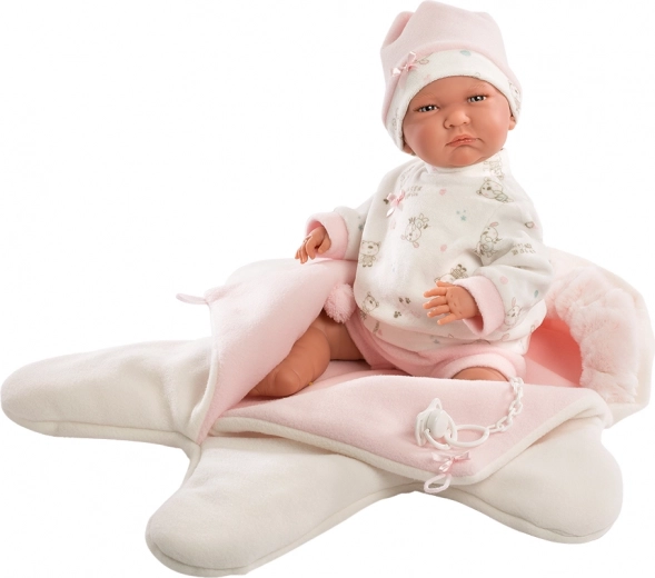 Διπλής όψεως ολόσωμη φόρμα αστεριού από fleece