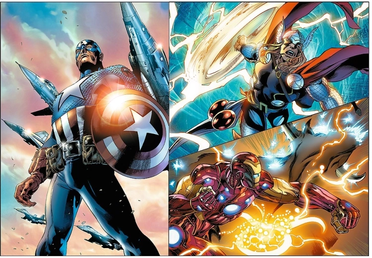 Εμβληματικοί ήρωες της MARVEL