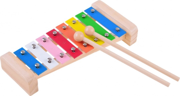 Ξυλόφωνο με πολύχρωστα πλήκτρα