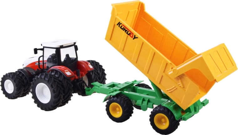 Ανατρεπόμενο ρυμουλκούμενο με ανοιγόμενη πόρτα