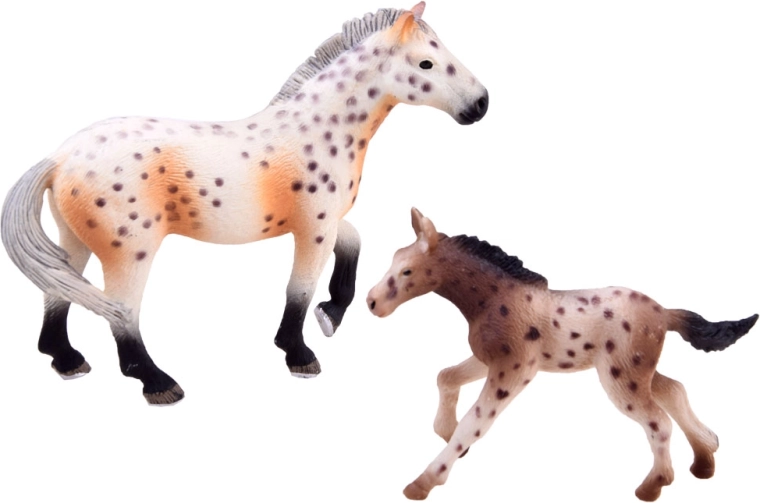 Ρεαλιστικές φιγούρες φοράδας και πουλαριού