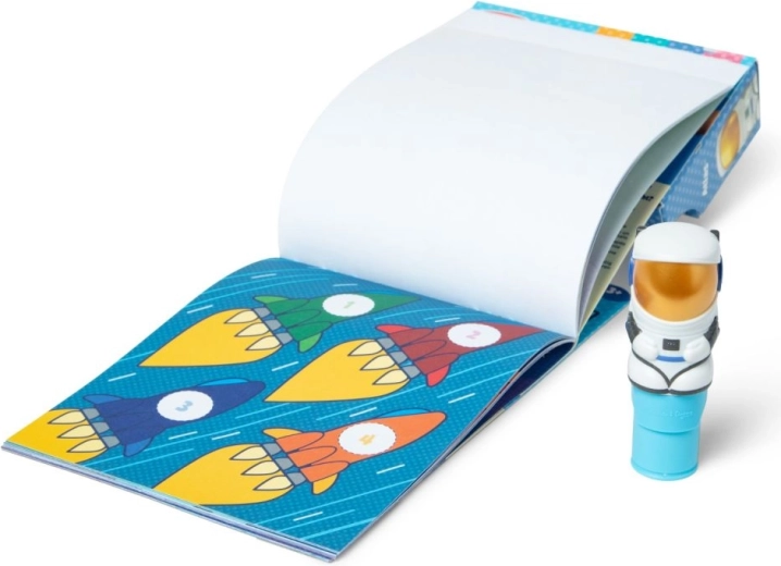 300 αυτοκόλλητα και διαστημικό βιβλιαράκι