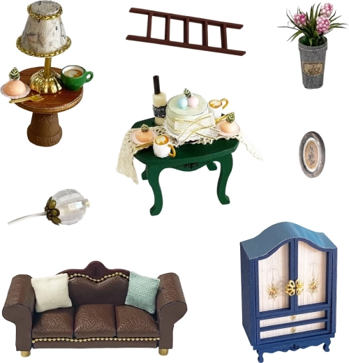 Πλούσια αξεσουάρ και έπιπλα