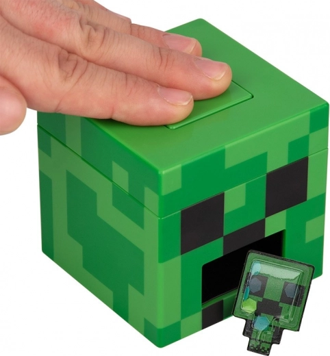 Κύβος Creeper με κουμπί και έξοδο