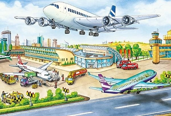 Αεροδρόμιο γεμάτο δράση