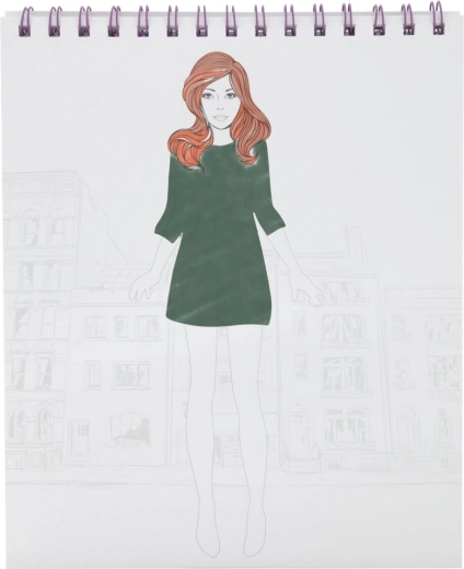 Σπιράλ μπλοκ σκίτσων για άνετο σχέδιο