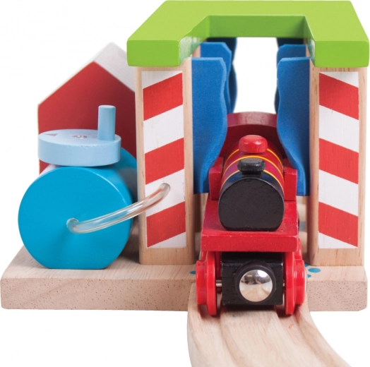 Περιστρεφόμενοι στύλοι πλύσης για ρεαλιστικό παιχνίδι