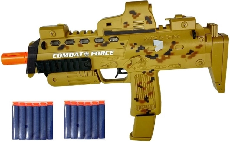 Πιστόλι δράσης MP7 για αφρώδη βελάκια