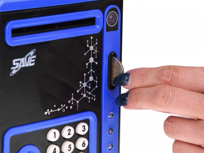 Δύο ανοίγματα για κέρματα και πρακτική λαβή