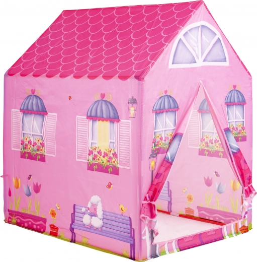 Παιχνιδιάρικος σχεδιασμός σπιτιού με ζωάκια