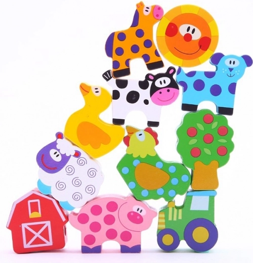 Φάρμα γεμάτη ζωάκια για δημιουργικό παιχνίδι