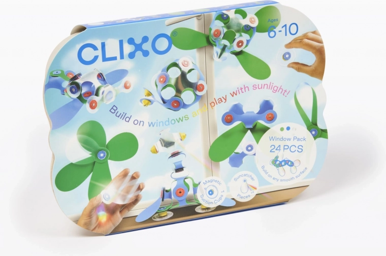 Κατασκευή σε γυαλί με ουράνια τόξα