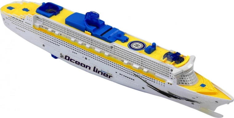 Μεγάλο πλοίο 50 cm με ρεαλιστικές λεπτομέρειες