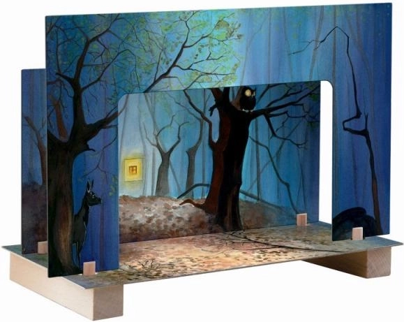 Δασική σκηνή με 3D εφέ