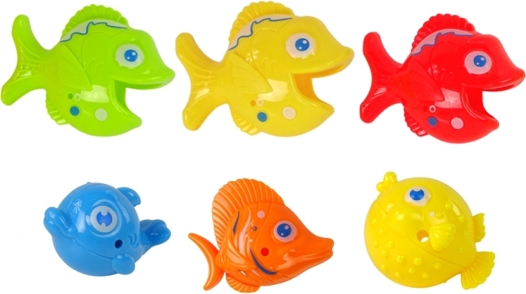 Πολύχρωμα ψαράκια και κροκόδειλος