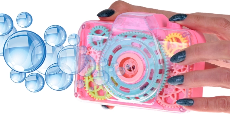 Μαγικές φυσαλίδες με ένα πάτημα