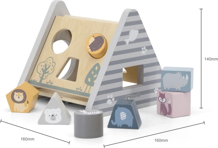 Συμπαγής πυραμίδα για μικρούς εξερευνητές