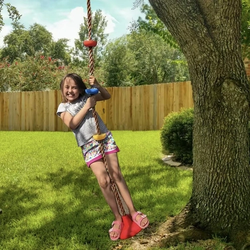 2 σε 1 Κούνια και σχοινί αναρρίχησης