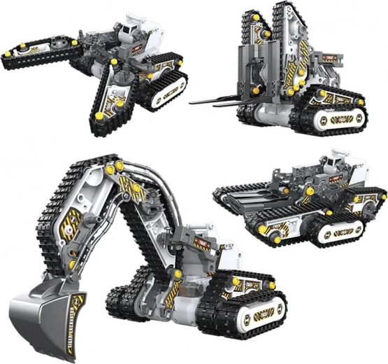 Συναρμολόγησε και χειρίσου 4 διαφορετικές μηχανές