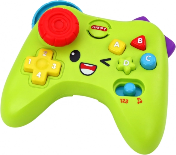 Πολύχρωμα κουμπιά, joystick και φωτεινά εφέ