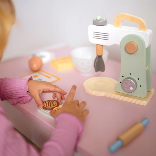 Ασφαλής ξύλινη κατασκευή σε παστέλ χρώματα