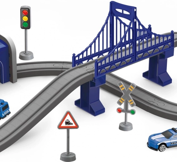 Μεταβλητή διαδρομή έως 300 cm με γέφυρα και τούνελ