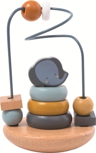 Κινητικός λαβύρινθος και ουράνιο τόξο παζλ