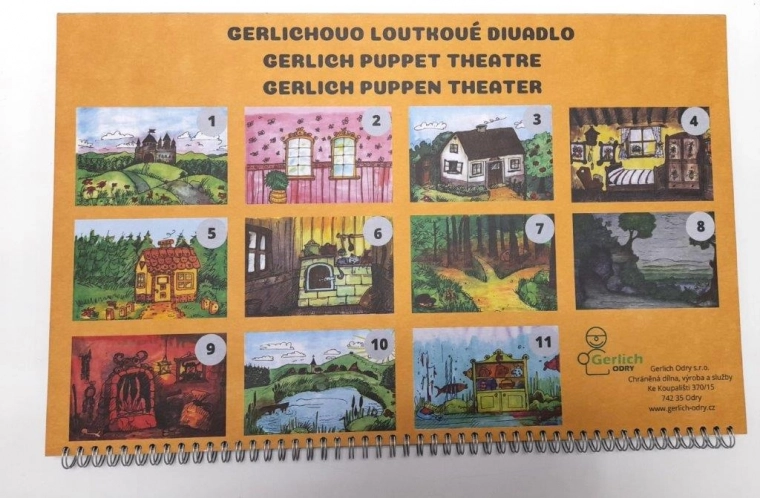 Σκηνές σε σπιράλ δέσιμο με δάπεδο