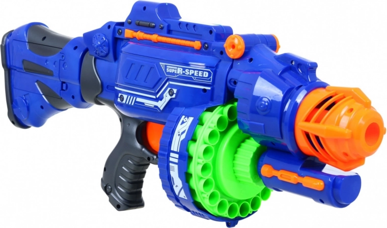 Ημιαυτόματος τυμπανωτός μπλάστερ με γρήγορη βολή