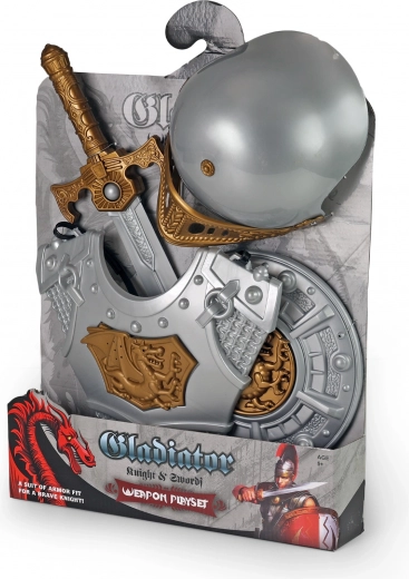 Πλήρης εξοπλισμός ιππότη σε μία συσκευασία