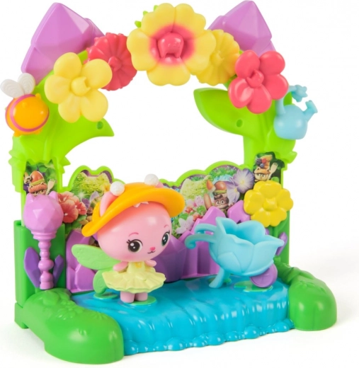 Διαδραστικό λουλούδι και κινούμενα στοιχεία