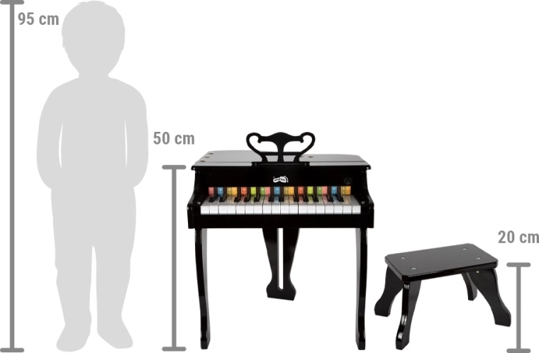 Πλήρες σετ με σκαμπό και νότες