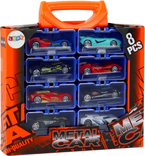 8 μεταλλικά αυτοκινητάκια για ατελείωτους αγώνες