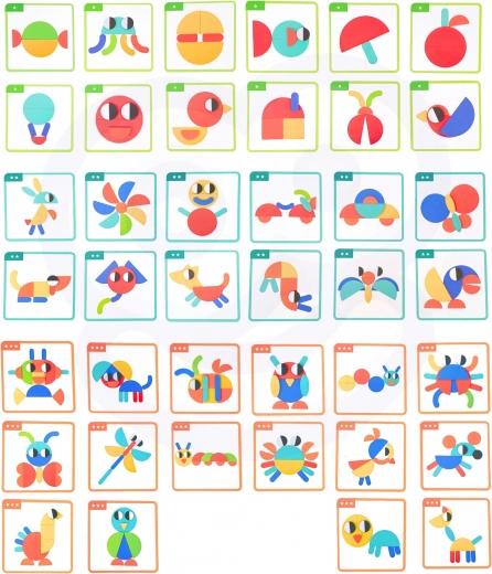 40 πρότυπα σε 3 επίπεδα δυσκολίας