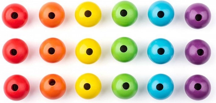 Μεγάλες χάντρες για μικρά χεράκια